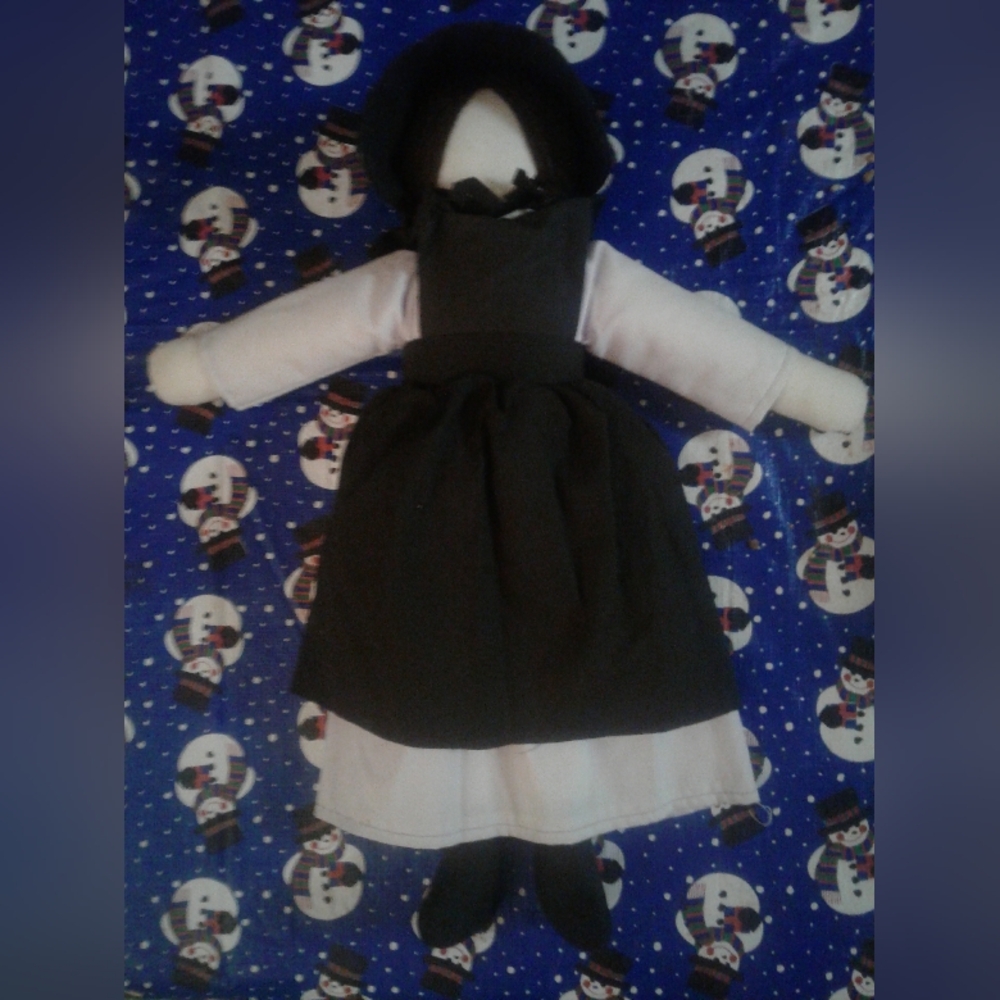 Handcrafted Amish doll